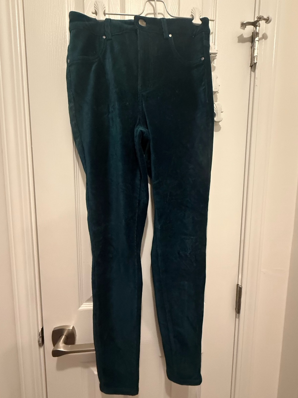 Grace and Lace Corduroy Happy  Pants - Deep Teal NWT SIZE 10